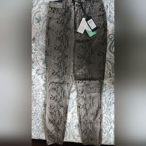 New Guess animal print skinny pants